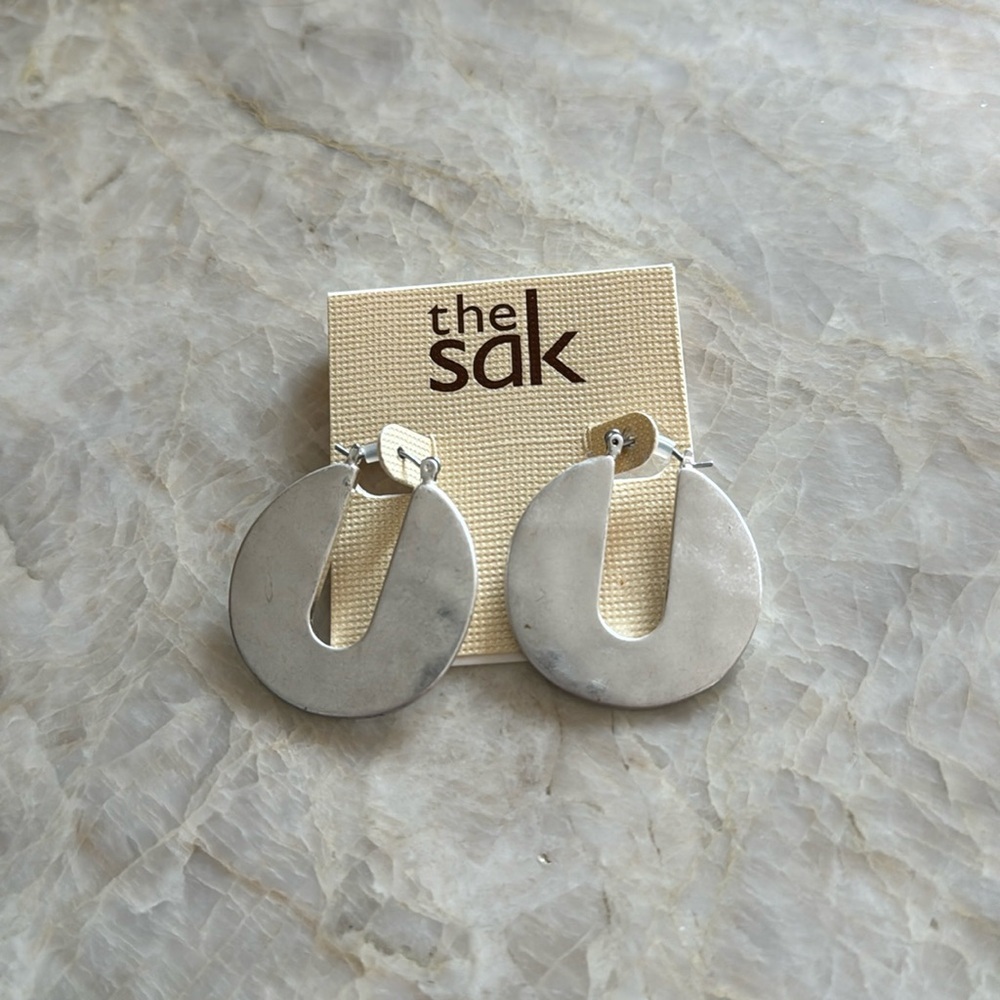 Women's Silver The Sak Earrings.